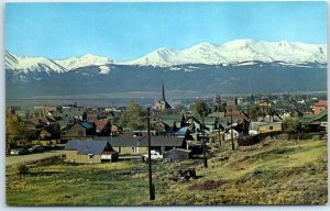 M-40933 The highest incorporated city in the country Leadville Colorado