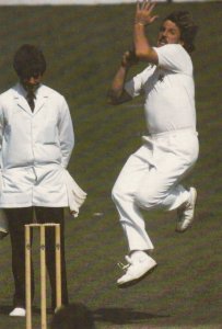 Ian Botham English Worcester Cricketer Cricket Postcard