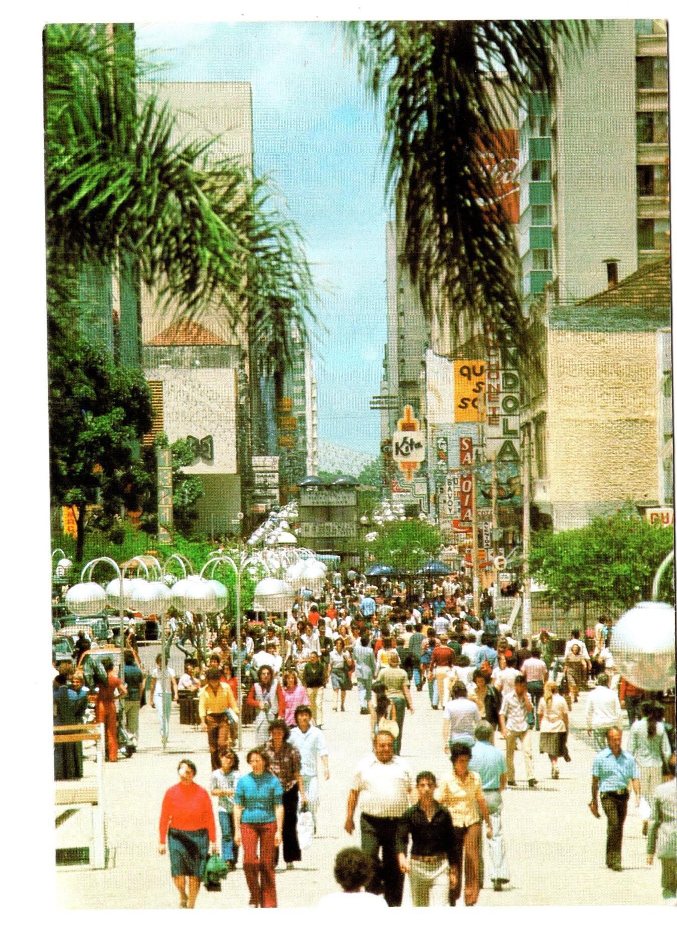 Brazil Curitiba Brasil Aspecto Da Praca Vintage RPPC 04.01  Latin & South  America - South America - Brazil, Postcard / HipPostcard