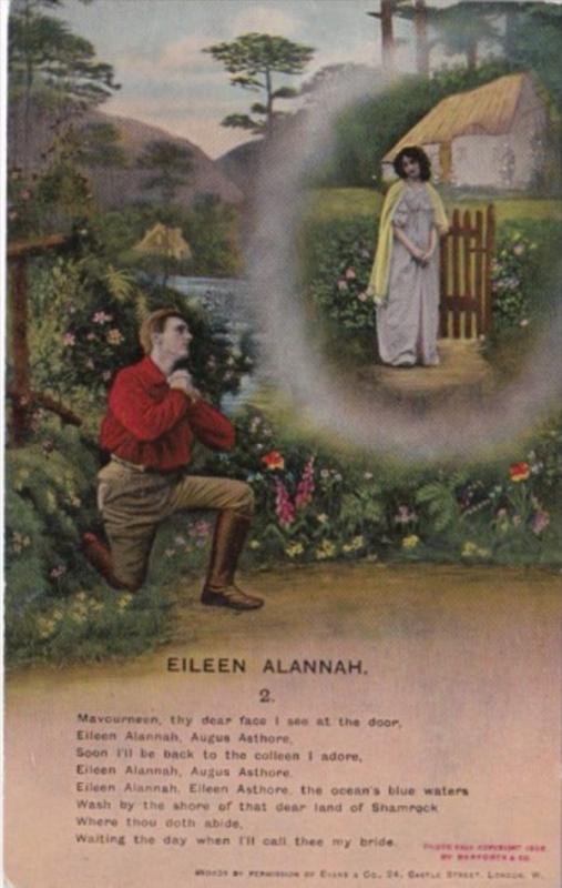 Bamforth Romantic Couple No 2 Eileen Alannah