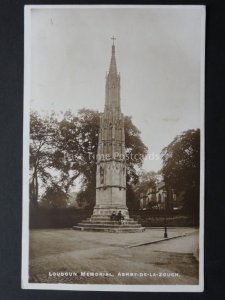 Ashby De La Zouch LOUDOUN MEMORIAL 1913 RP by George Brown, Bath St. Post Office