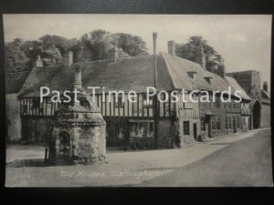 Norfolk WALSINGHAM Old Houses c1910 by Bansons of Walsingham 82031