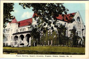 Postcard SCHOOL SCENE Kingston Ontario ON AK4854