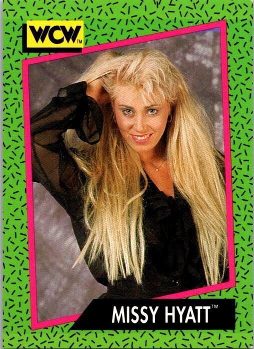 1991 WCW Wrestling Card Missy Hyatt sk21091