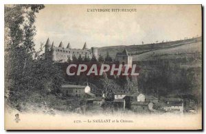 Old Postcard The Saillans and Chateau