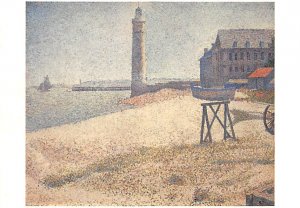 Georges Pierre Seurat, The Lighthouse At Honfleur  