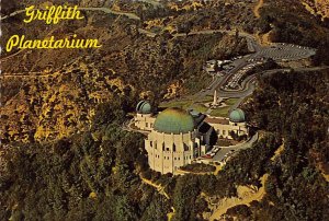 Griffith Planetarium Los Angeles California Postcard