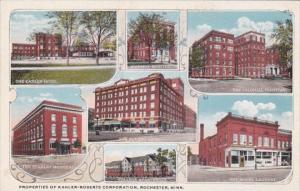 Minnesota Rochester Kahler Hotel Worrell Hospital Colonial Hospital Model Lau...