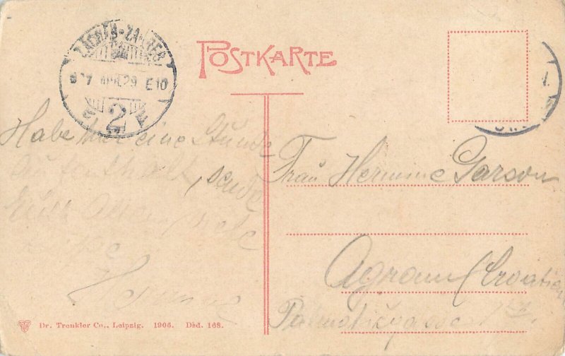 Germany Dresden castle 1906