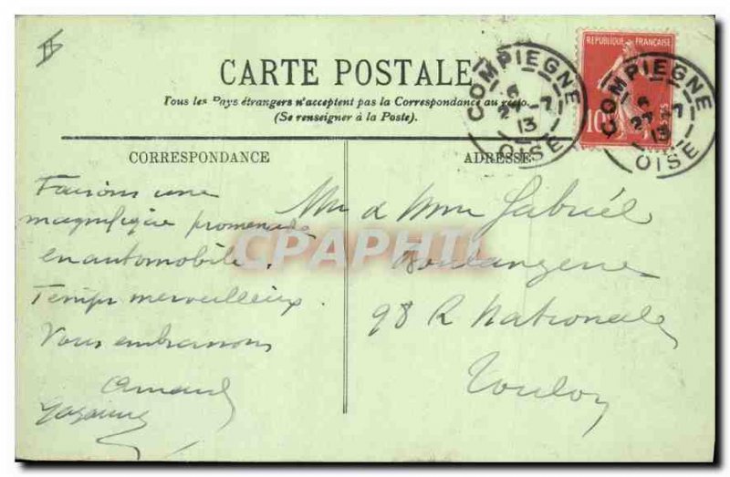 Postcard Old Forest of Compiegne Le Vivier Robert Frere