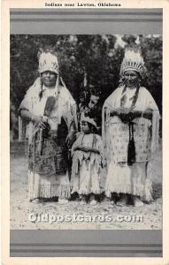 Indians Lawton, Oklahoma, OK, USA Indian Unused 