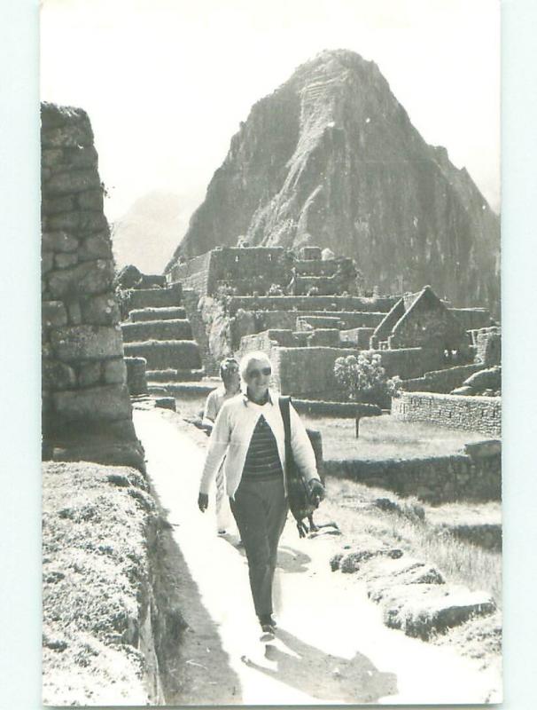 old rppc NICE VIEW Machu Picchu - Urubamba - Machupicchu Peru i3089