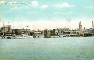 MI, Detroit, Michigan, River Front, A.C. Dietsche No. 112