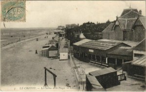 CPA LE CROTOY Le Casino et la Plage (19254)