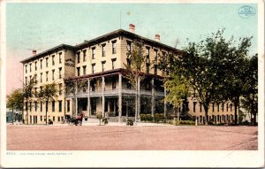 Postcard Van Ness House in Burlington, Vermont