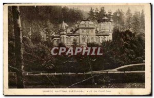 Old Postcard Source Mattoni Giesshübl Vue du chateau