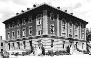 Norfolk Nebraska Post Office Exterior Real Photo Antique Postcard K13711