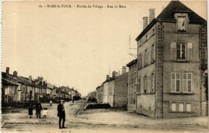 CPA MARS-la-TOUR Entrée du Village Rue de Metz (864815)