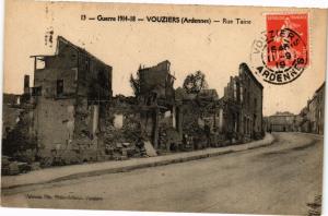 CPA VOUZIERS - Rue de Taine (241197)