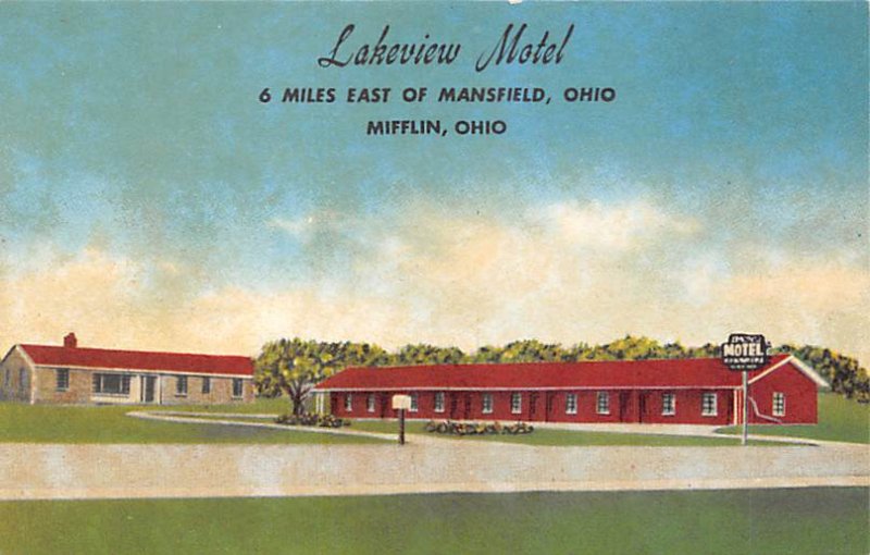 Lakeview Motel 6 miles east of Mansfield - Mansfield, Ohio OH