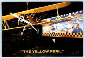 Flight Trainer Plane YELLOW PERIL used by NAVAL AVIATORS Academy 4x6 Postcard