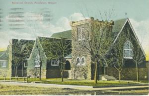 Pendleton Oregon ~ Episcopal Church ~ Churches Religion ~ c1910 Postcard