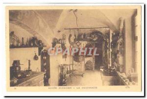 Old Postcard Alsatian Museum Pharmacy