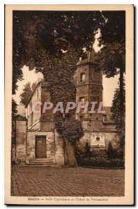 Postcard Senlis Old Hall Chapterhouse and hotel Vermandois