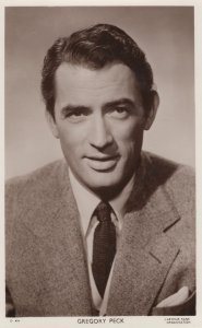 Gregory Peck Picturegoer Original Real Photo Hollywood Postcard