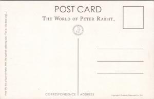 The World Of Peter Rabbit The Tale of Squirrel Nutkin Unused Postcard D49