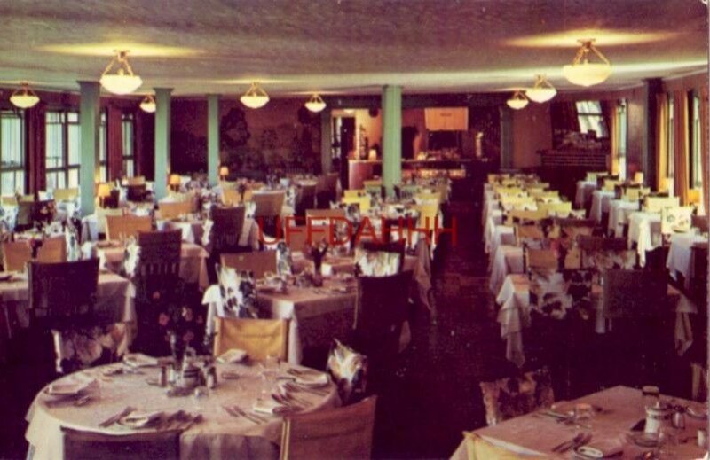 Hanson's Hotel of Hospitality Dining Room, Oquaga Lake, Deposit, NY