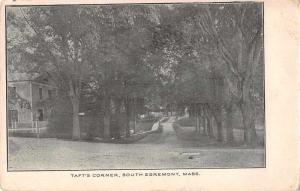 South Egremont Massachusetts Taft's Corner Street Scene Antique Postcard J81082