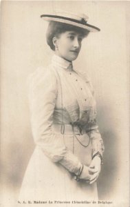 Princess Clémentine of Belgium Antique Postcard Julius Goebel Photo 1900s