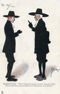 Comic - Series 1771 - Quaker Father   Artist Signed: Phil May