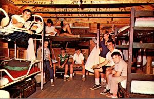 New Hampshire Spofford Camp Notre Dame Lake Spofford Typical Cabin Interior View