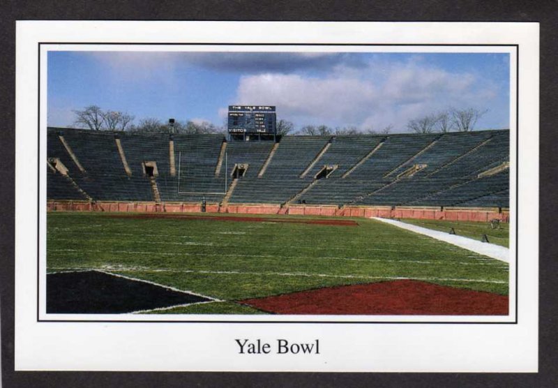 CT Yale Bowl Stadium New Haven Connecticut Postcard Sports University Football