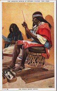 The Arrow Maker Group Native American Postcard C057