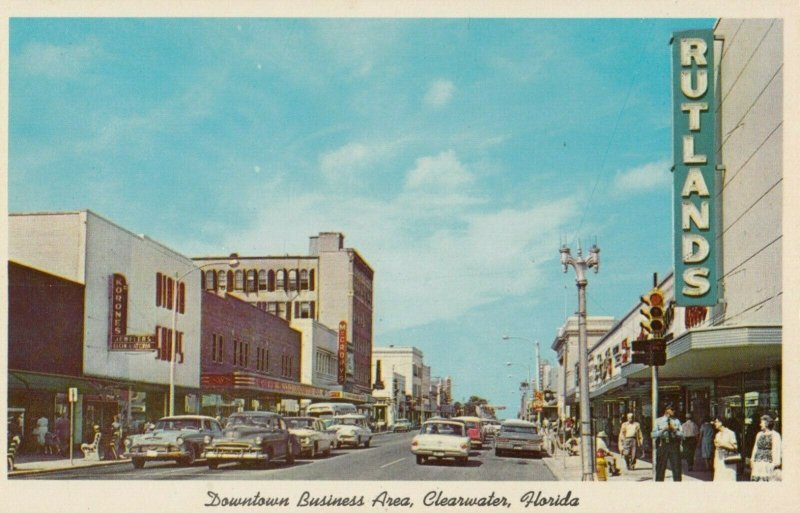 CLEARWATER  , Florida , 1950-60s ; Business Area