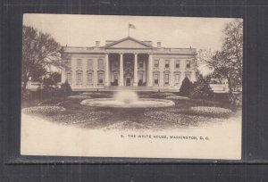 WASHINGTON, DC., WHITE HOUSE, c1908 ppc., unused.