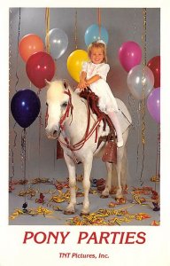 Pony Parties, TNT Pictures Inc Sarasota, FL, USA Advertising Unused 