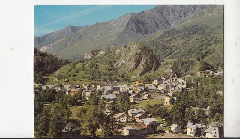 BF19620 valloire vue geenrale et le rocher st pierre  france  front/back image