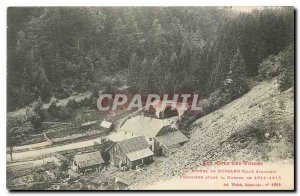 Old postcard Les Cols des Vosges The Tunnel Bussang Alsatian Riviera Frontier...