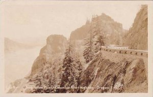 Oregon Inspiration Point Columbia River Highway Real Photo