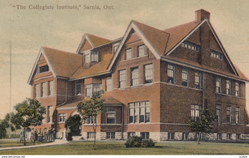 SARNIA , Ontario , 1900-10s ; The Collegiate Institute