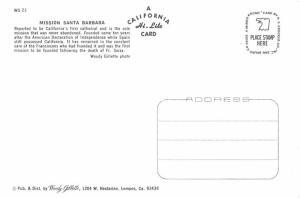 Mission Santa Barbara - California