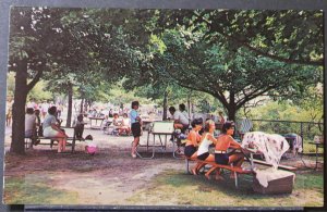 New London, CT - Picnic Area at Ocean Beach Park