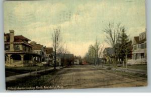 Amesbury MA Street Scene c1910 Postcard