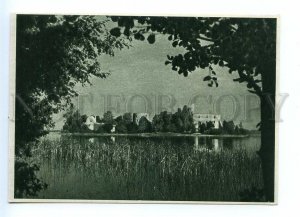 496408 1957 year Lithuania Trakai castle on the island postcard