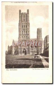 Ely Cathedral Old Postcard