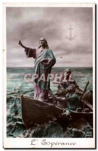 Old Postcard Fancy L & # 39esperance Christ